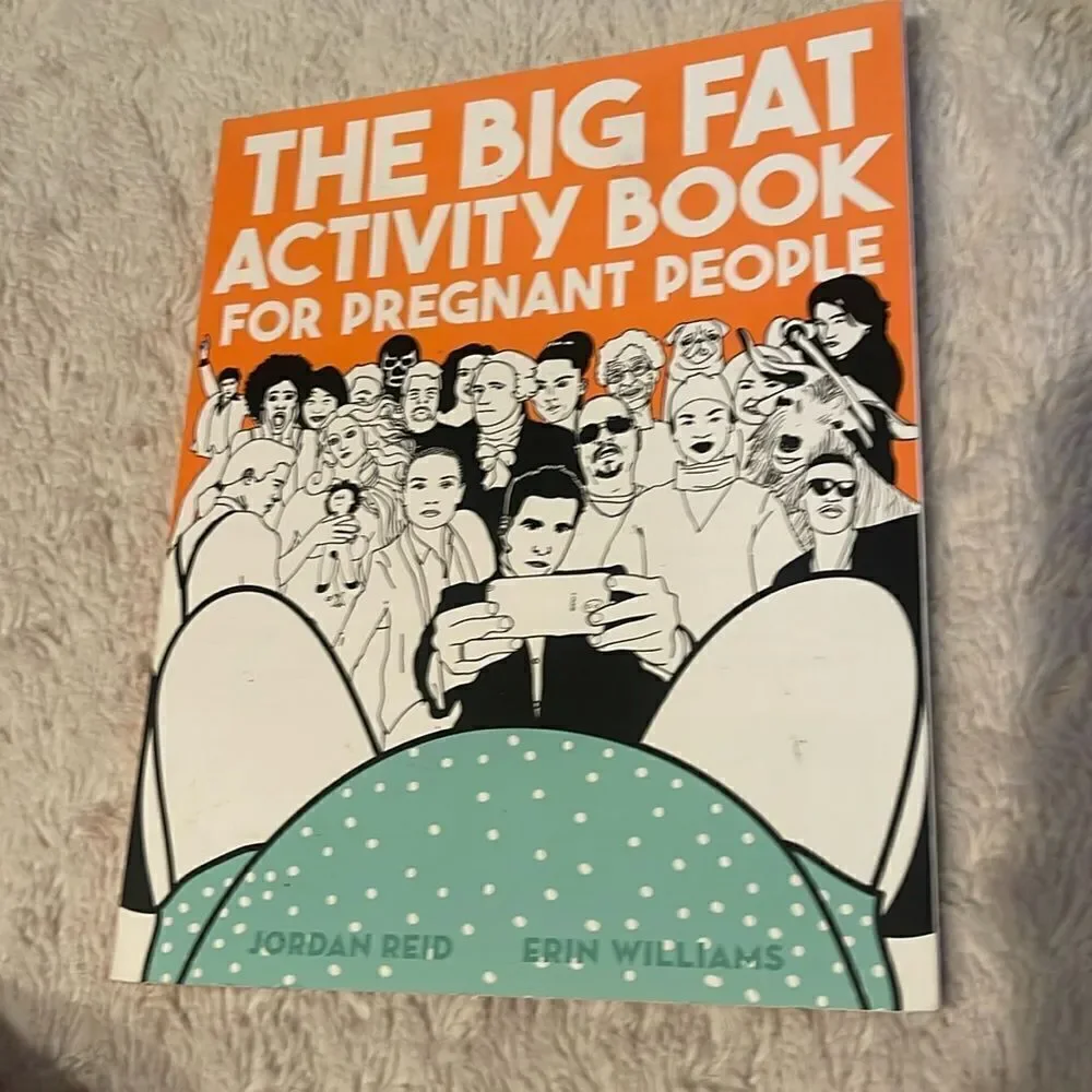 NEW the big fat activity book for pregnant people